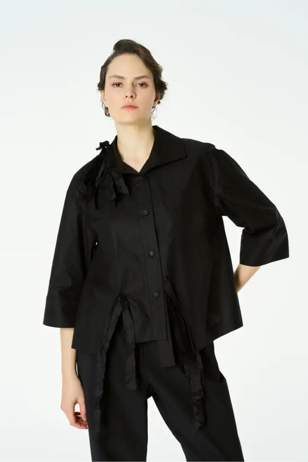 Vega Gömlek - Siyah - 1