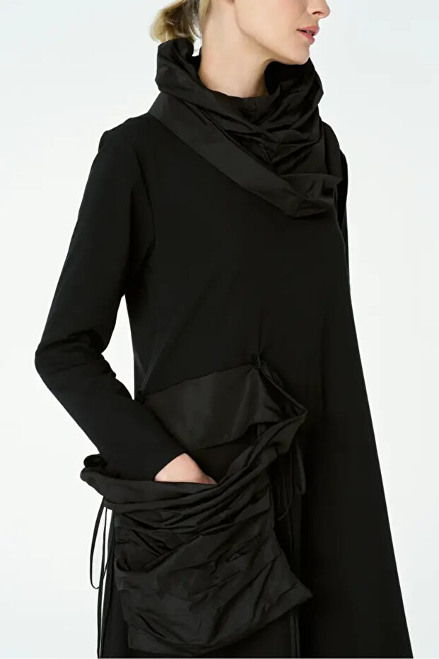 Regulus Elbise - Siyah - 5