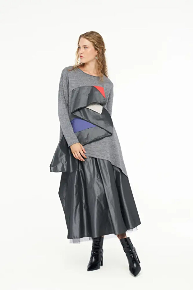 Atlas Bluz - Gri - 4