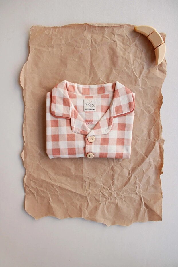 منقوشة منقوشة بيجامة الأعلى - 6