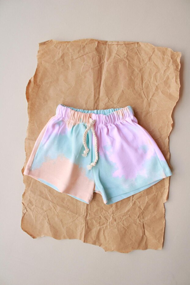 Basic Shorts with Batik Pattern