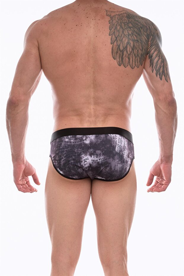 Men's Patterned Slip - 3