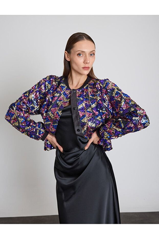 PAYETLI BOMBER CEKET - 5