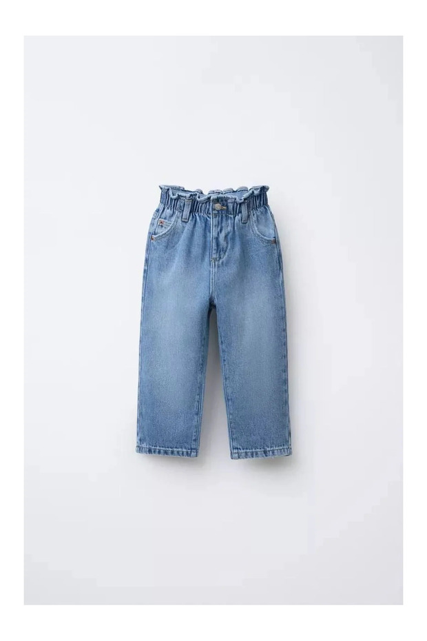 Girl's Pants with Heart Pockets (2/7 Years)