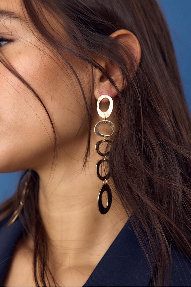 قرط دائري متدلي - 4