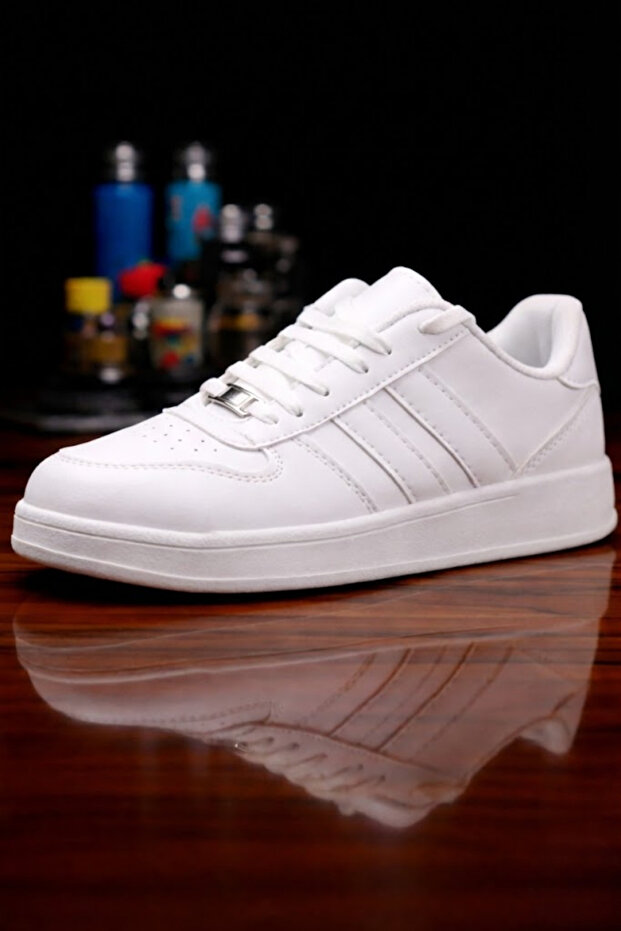 Women's Trend Premium White Sneaker Sports Shoes