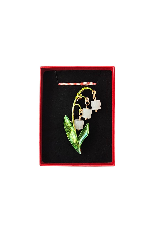 Brosa martisor Floare de Margaritar