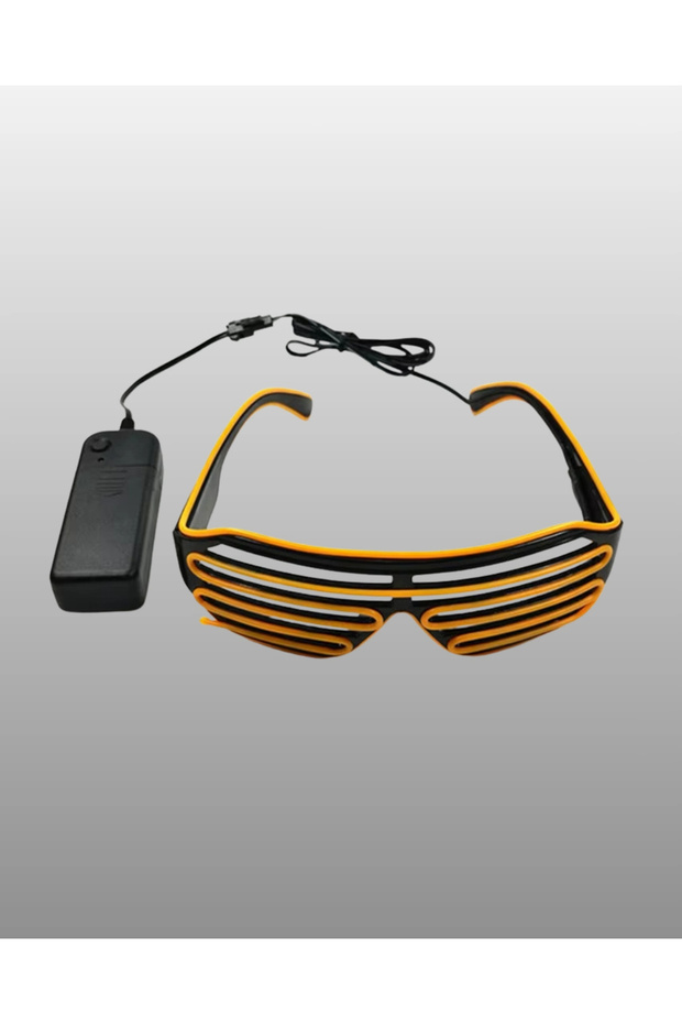 نظارات نيون برتقالية - 3