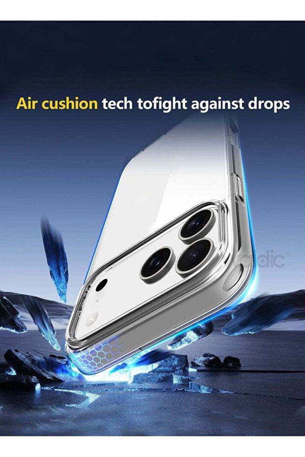 عرض مميز: غطاء سيليكون لهاتف آيفون 17 برو من آبل مع واقي شاشة مقوى - 8