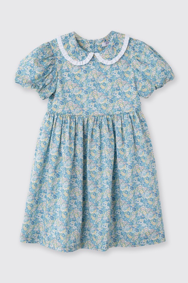 Liberty Fabric Floral Patterned Baby Girl Dress