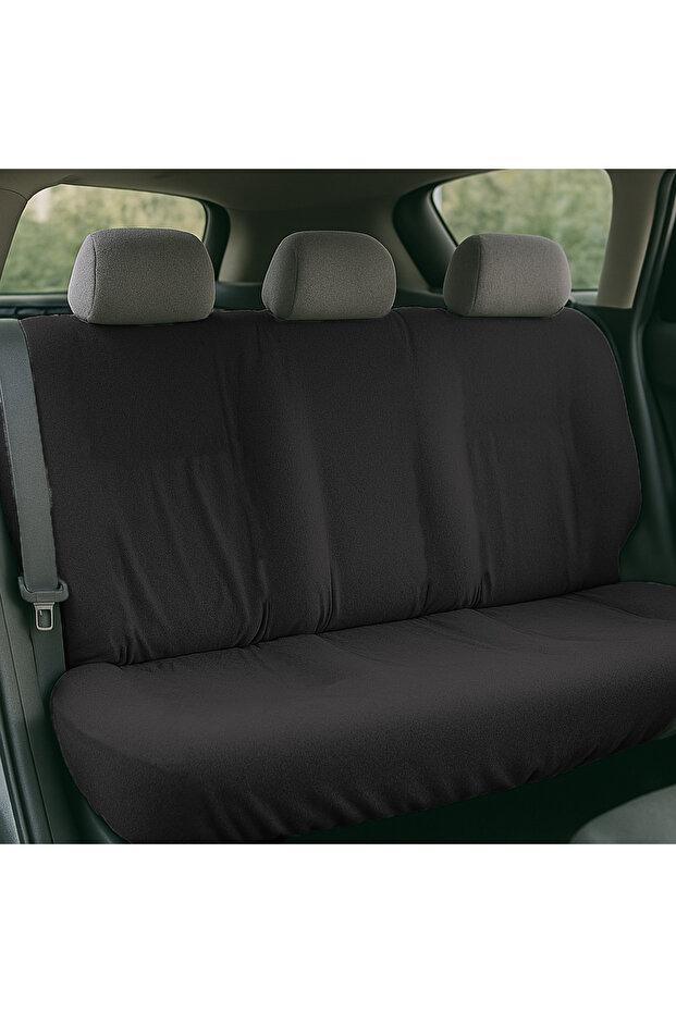 Seat Cover Basic Set Compatible with Alfa Romeo 75, Combed Cotton Set - 5