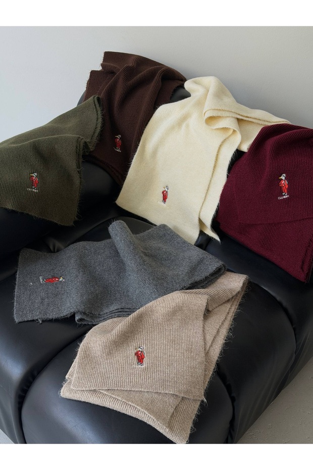 Premium dokuma RL marka model atkı bere set - 2