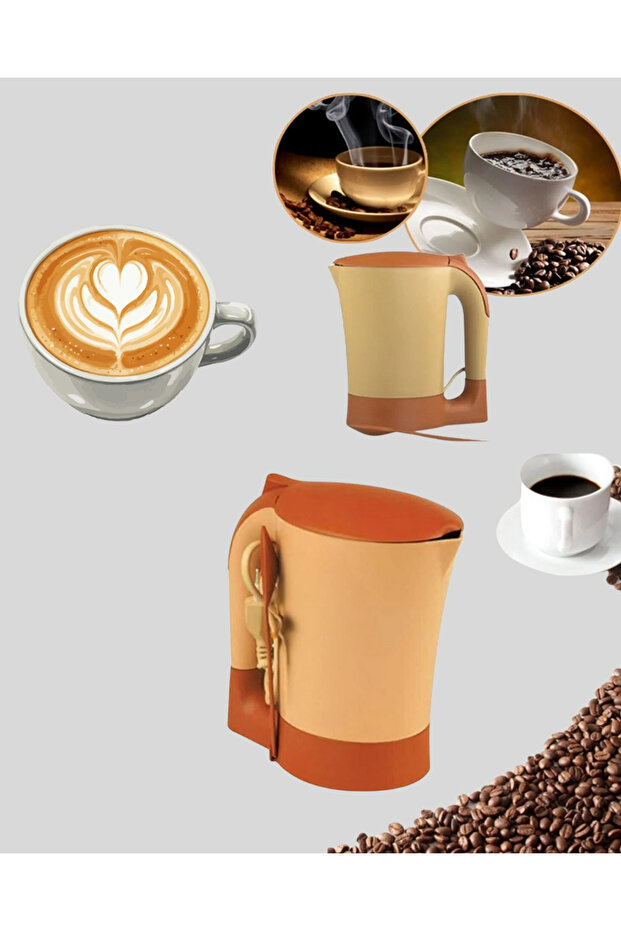 ماكينة قهوة تركية صغيرة مع وظيفة الغلاية - 4