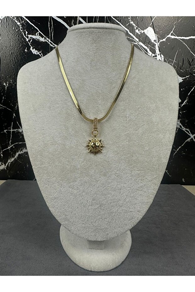 Sun Pendant Stainless Steel