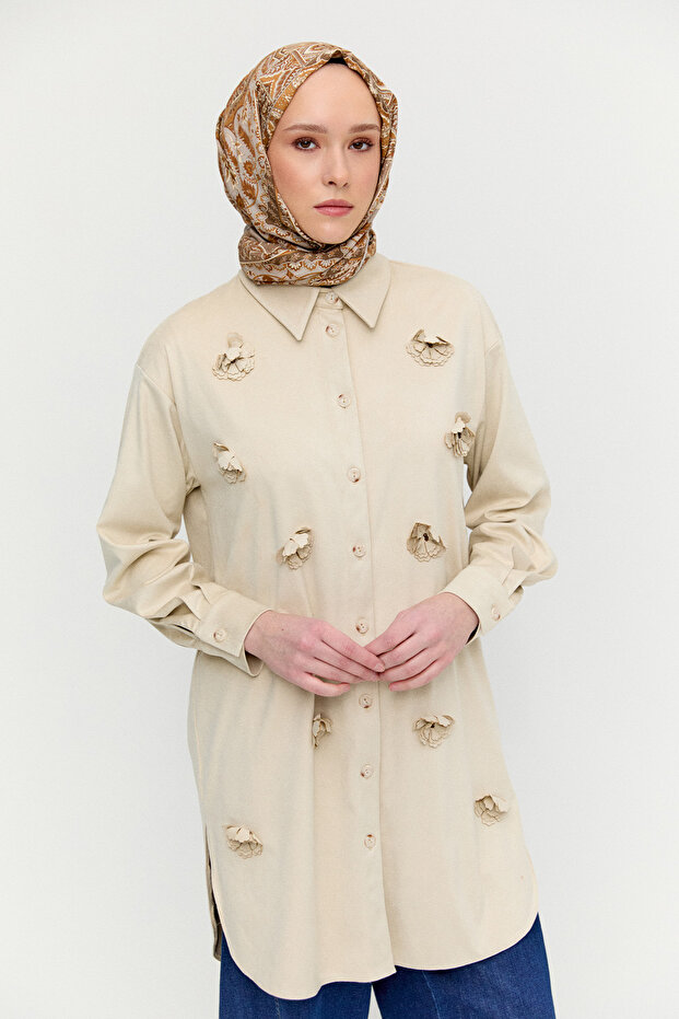 Aller Detaylı Basic Tunik - 3