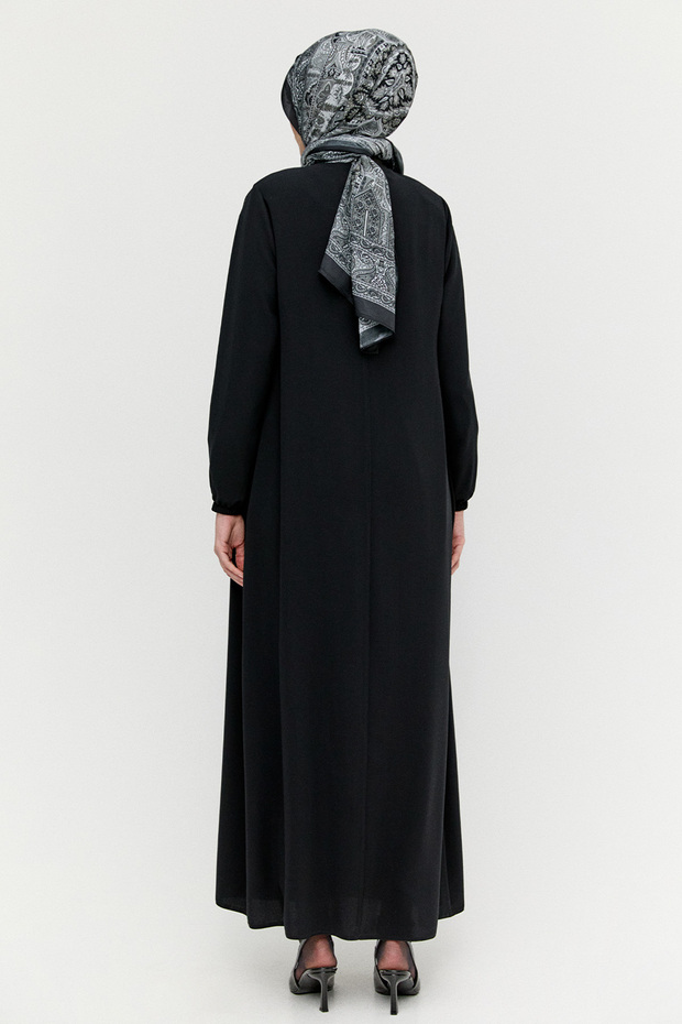 Taş Detaylı Ferace - 6