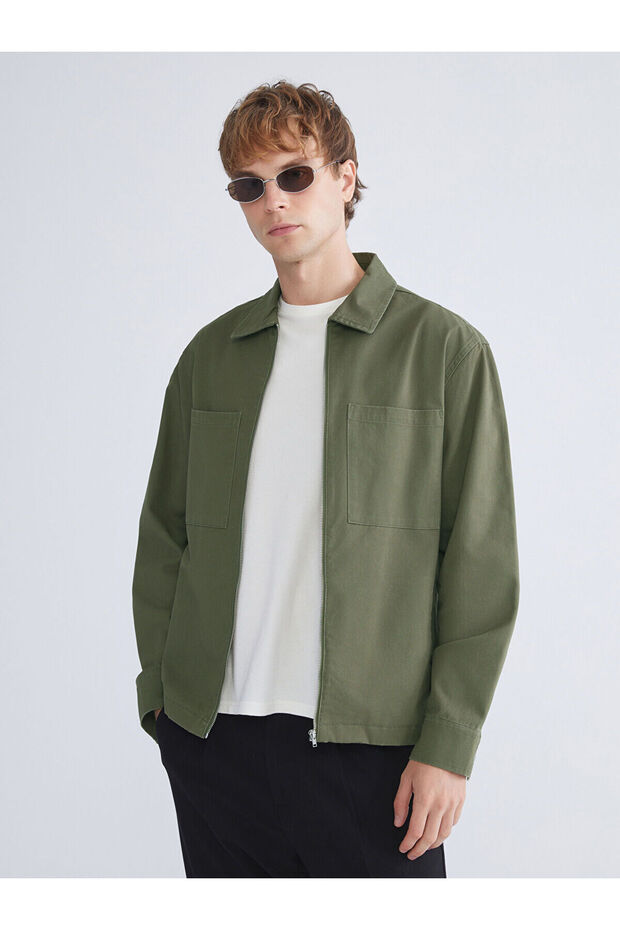 Vizyon New Season Comfortable Fit Men's Shirt Jacket