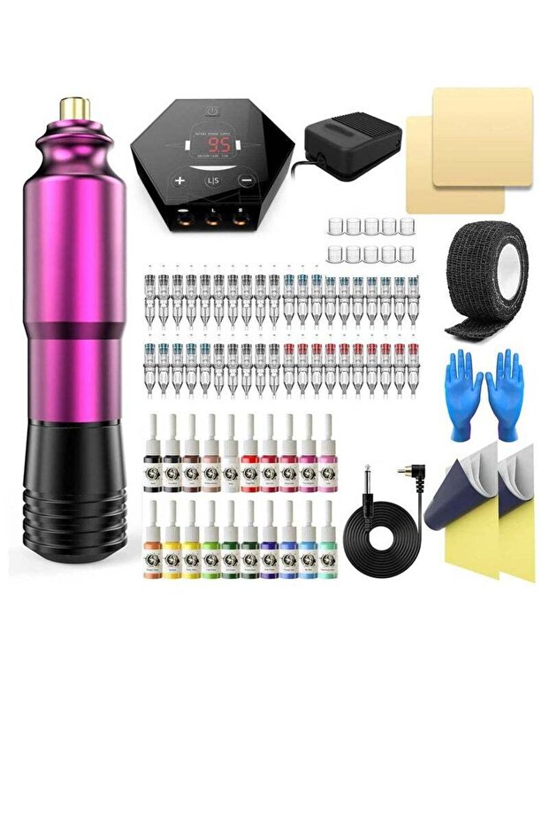 طقم ماكينة الوشم - 1