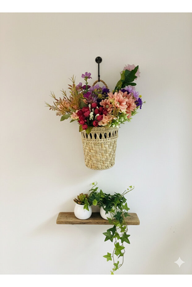 HASIR MİNİ KAPI DUVAR SÜSÜ 10X17X20 ORGANİZER ÇOK AMAÇLI - 3