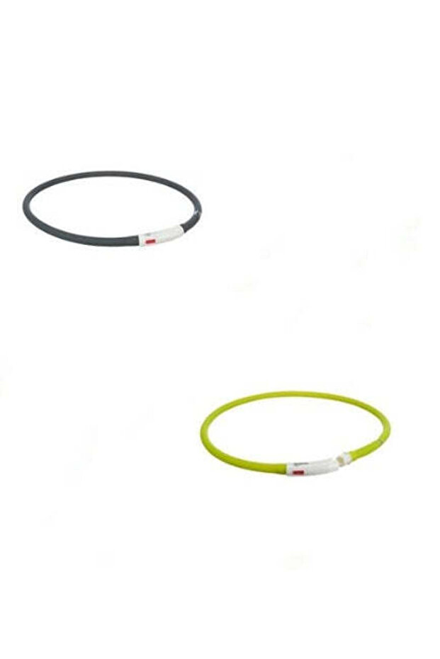 USB Silicone XS-XL Flash Light Ring - GREEN/70X1CM