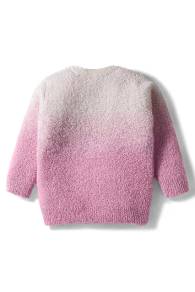 Kit Full Sleeves Pullover Solid Sweater - Pink - 2