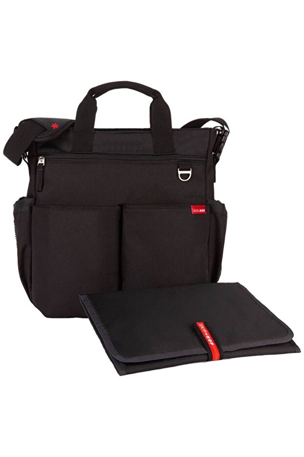 Duo Signature Changing bag, Black