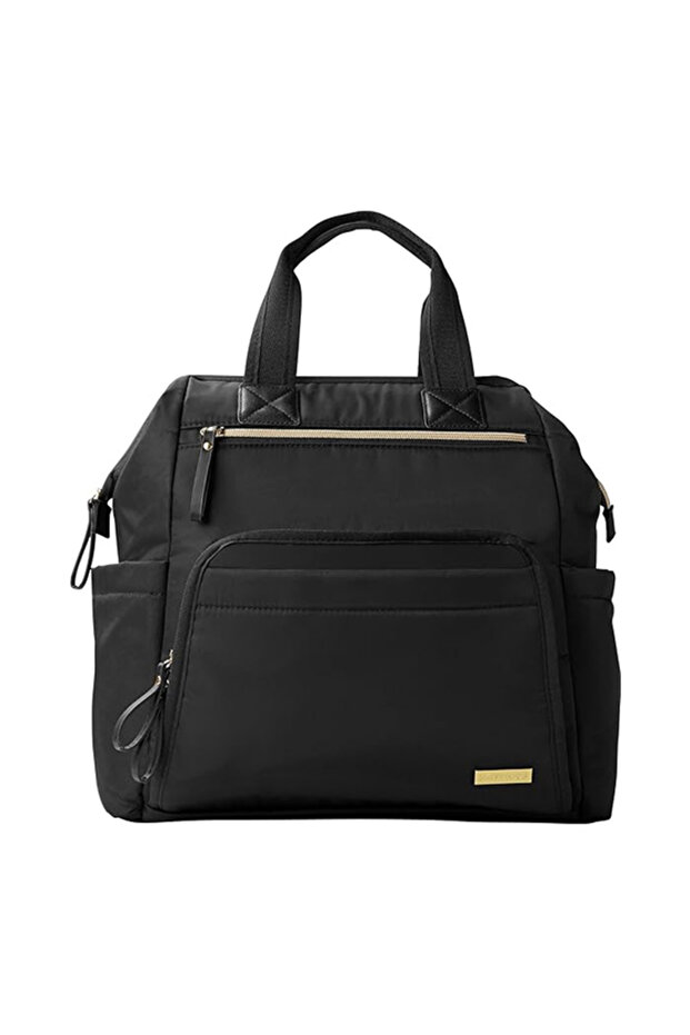 Main Frame Diaper Backpack - Black - 1