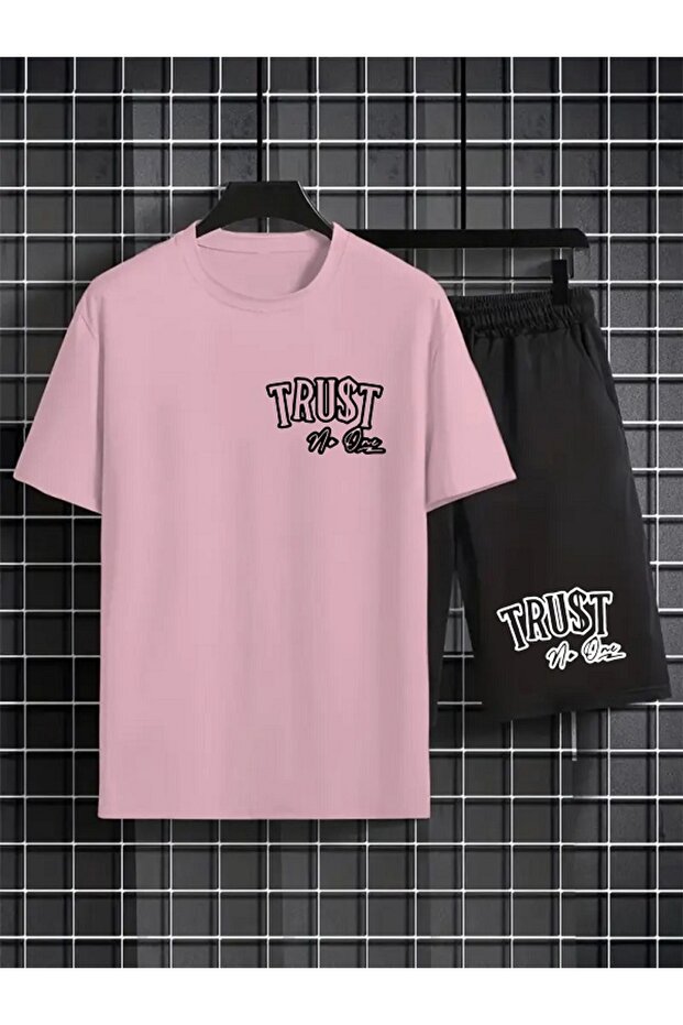 Unisex Women's Men's Thort Sort Cotton Turust Printed