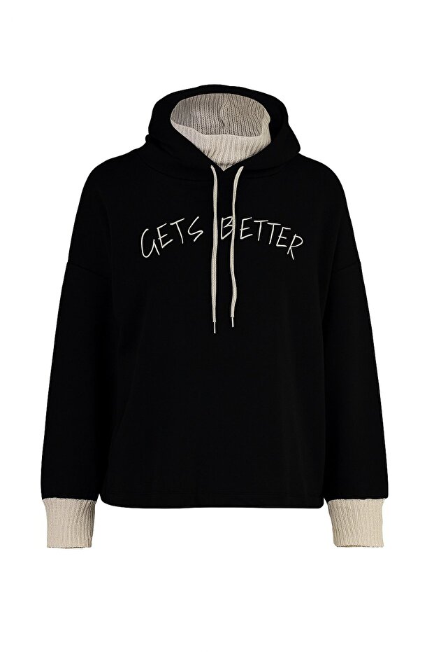 Üç İplik Gets Better Baskı SWEAT - 4