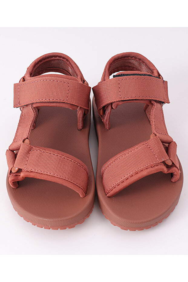 صندل بإغلاق فيلكرو متين - وردي - 7