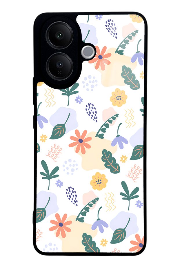 Vivo V60 Lite Glossy Phone Case with Tiny Flowers Design