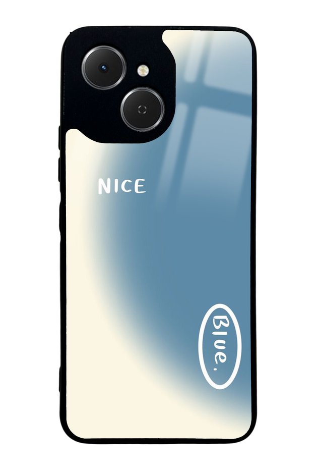 Tecno Spark 40C Nice Blue Design Glossy Phone Case