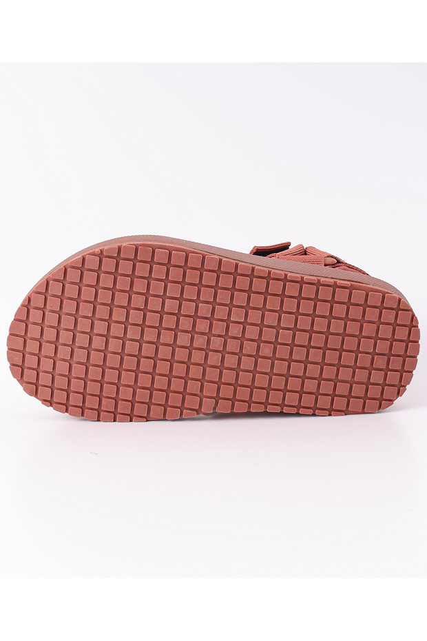 صندل بإغلاق فيلكرو متين - وردي - 4