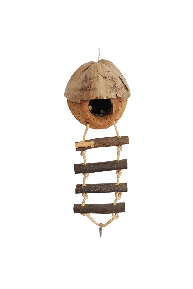 Coco House With Ladder Bird Toy 45x13x13cm-BTLB00742