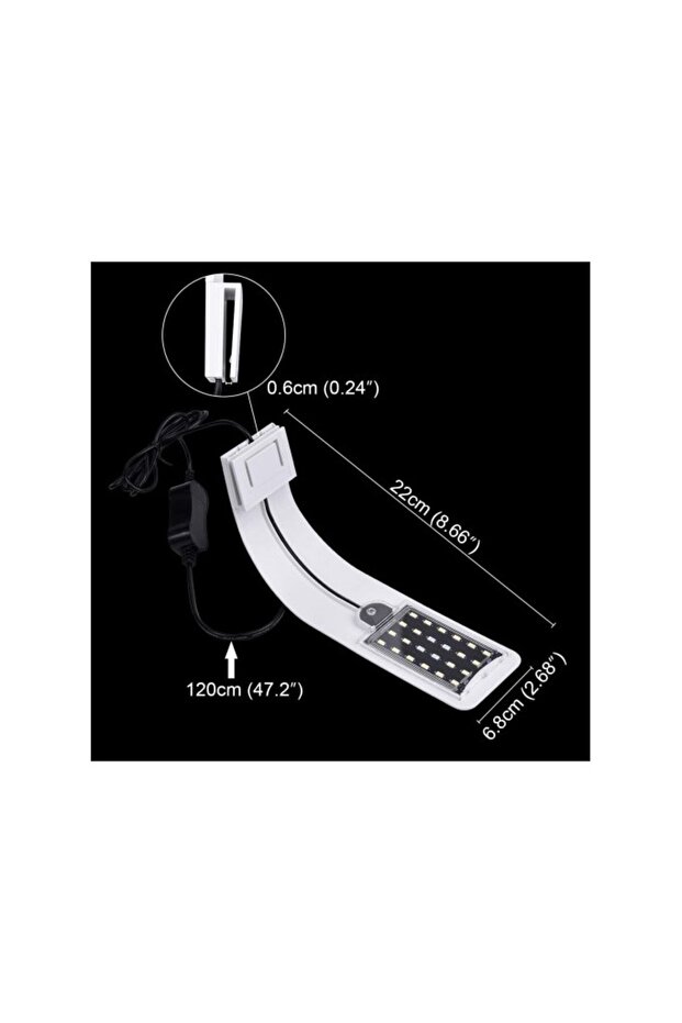 LED Top Light-10W-White & Blue Light[Color - White, Power - 10W]