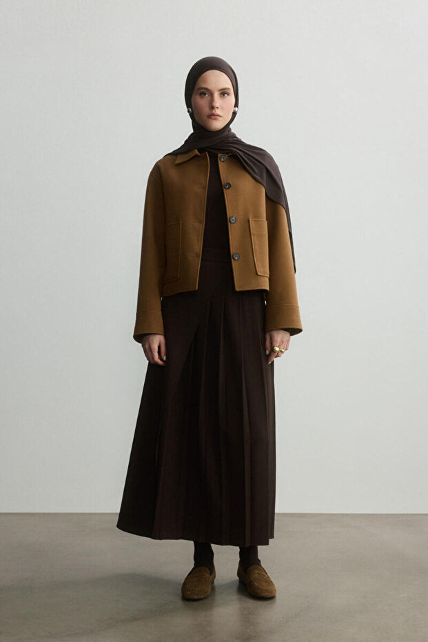 ACI KAHVE BAMBU PENYE ŞAL - 6