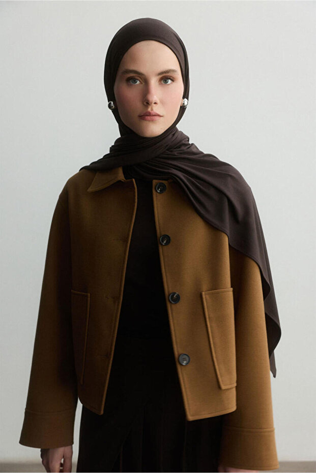 ACI KAHVE BAMBU PENYE ŞAL - 4