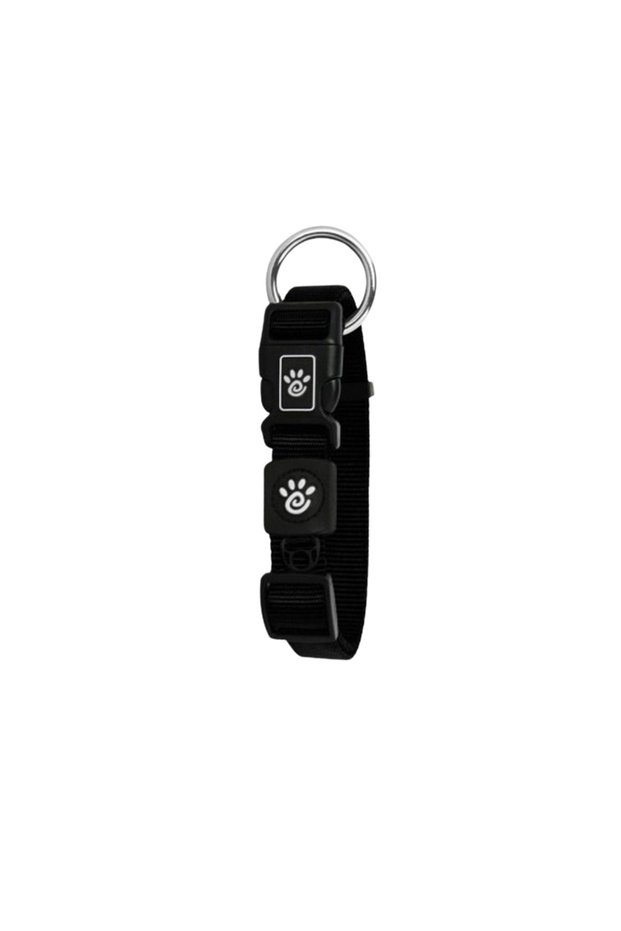 Signature O - Ring Collar[Color - Black, Size - S]