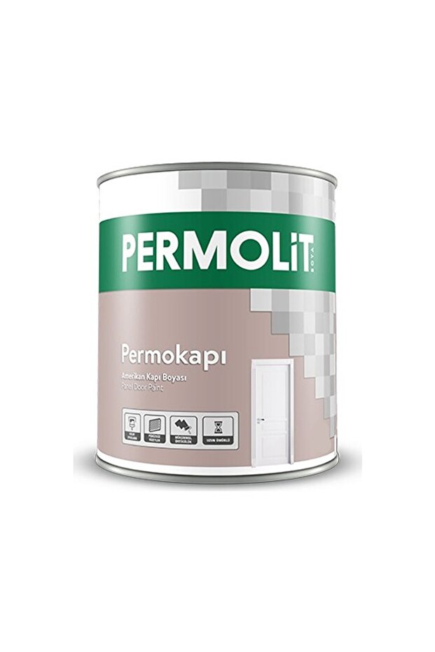Permokapı Amerikan Panel Kapı Boyası Sentetik 2,5 Lt Krem - 1