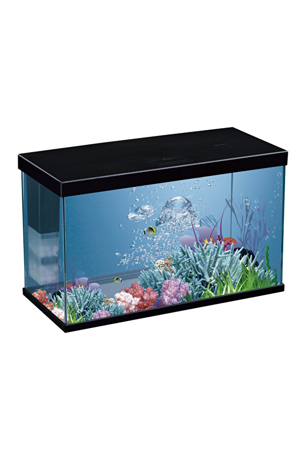 Edge LDA Desktop Aquarium-LX-A863 -11 Litres-Black