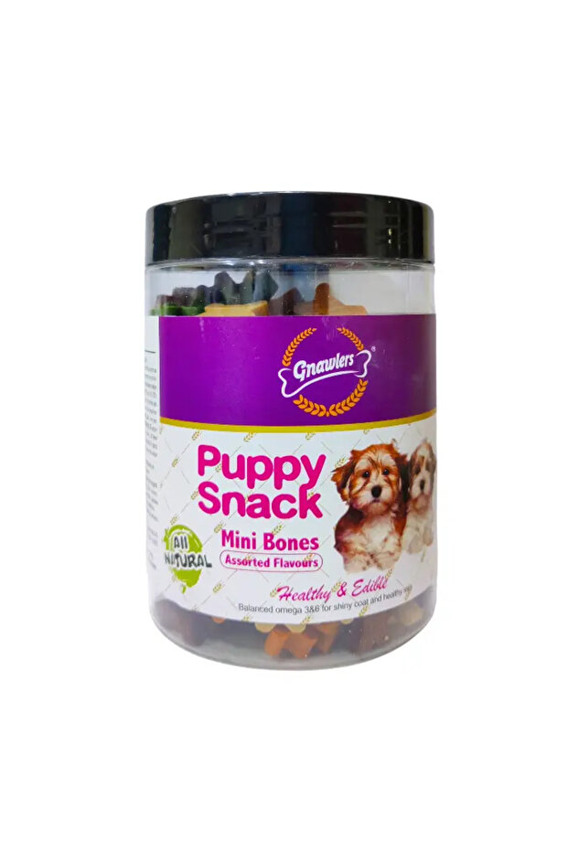 Puppy Snack-Mini Bone Assorted Flavours (250G)