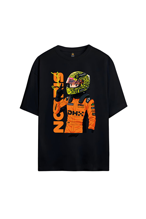 Lando Norris Printed Oversized T-Shirt