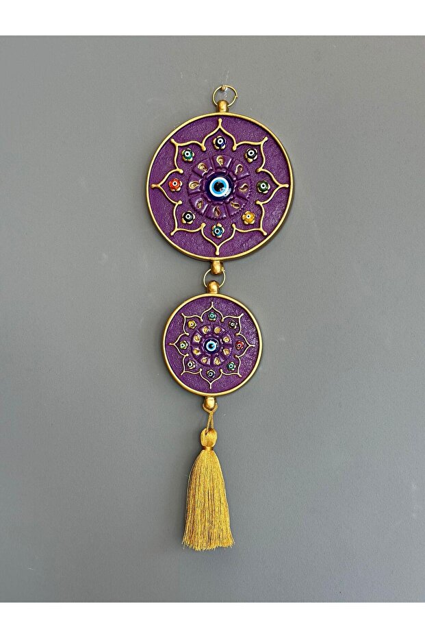 Mor Nazarlık 2'li - 1