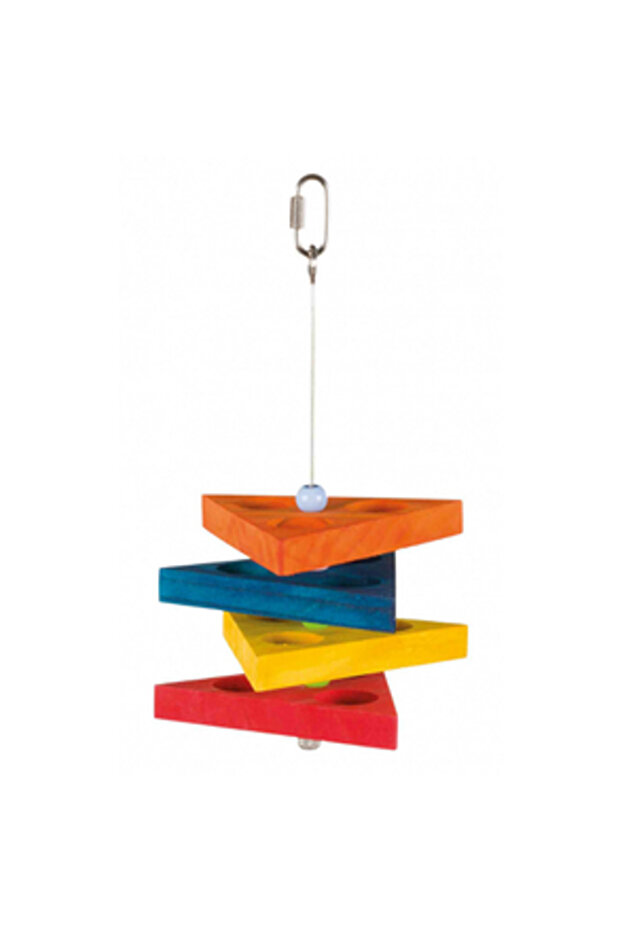 Pado Triangular Stacked Natural Toy - 26 x 13.5 cm