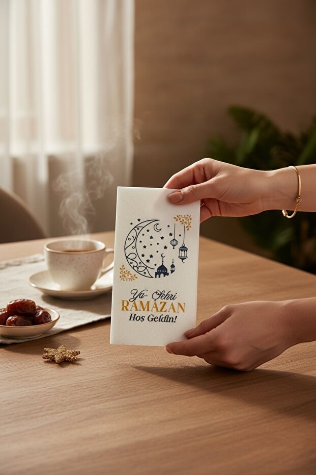 Printed Patterned Iftar Napkins Special for the Ramadan Month, Pack of 25