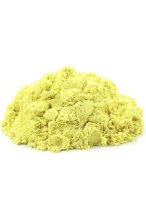 2000 Grams Magical Play Sand Toy- Modeling Clay, Never Dries, Build Sandcastles (Yellow)