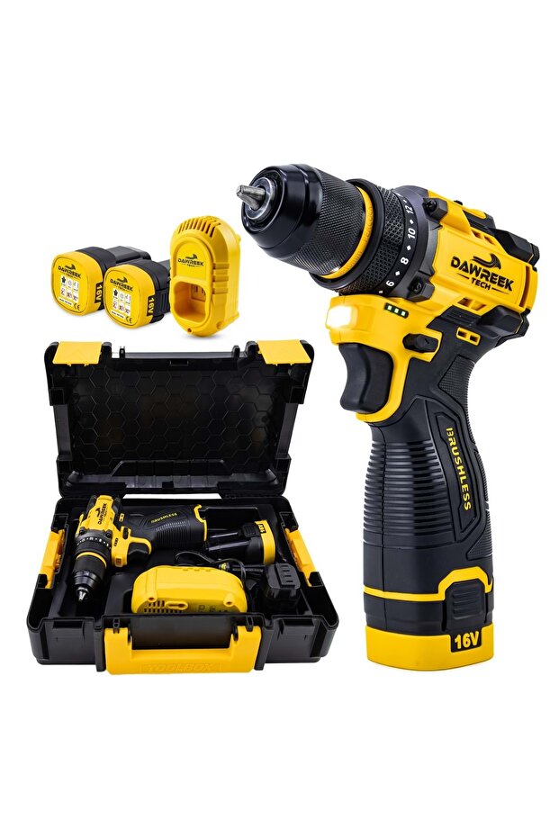 TECH Akülü Vidalama DT01D - 3