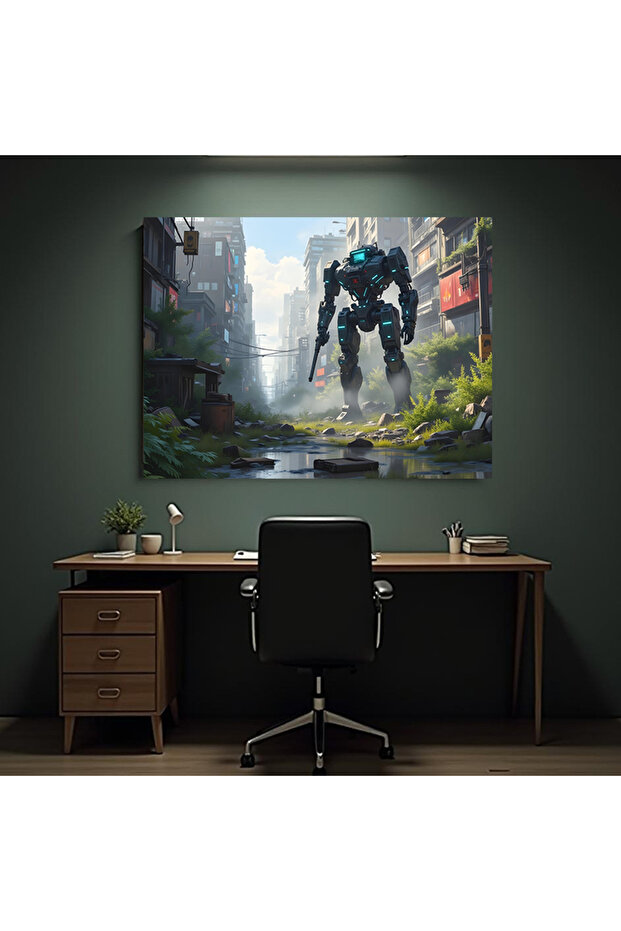 Tablou - Robot Postapocaliptic - Canvas pe șasiu - 2