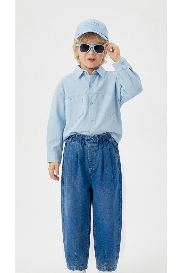 Boys' Jeans & Shirt Set – Casual, Comfortable, Stylish Combination