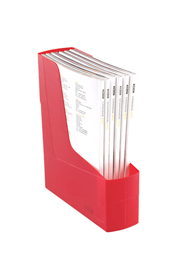Plastic Document Holder Red G2Desk - 3